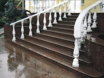 Гранітні сходи, Гранітні сходи, Гранітні перила